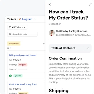 Empower customers with self-service and transparency Empower customers with self-service and transparency
