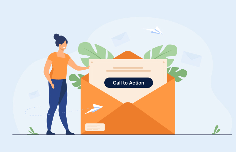 Adding call to action to your sales pitch email