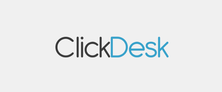 Clickdesk's live chat software