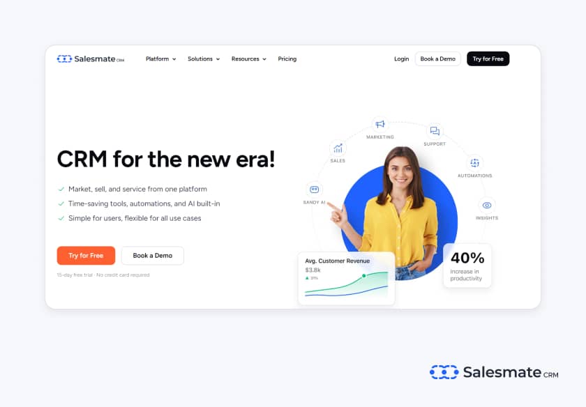 Salesmate - AI-powered CRM