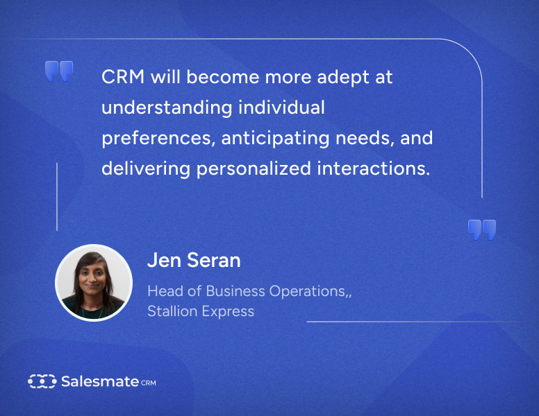 Jen Seran, Head of Business Operations, Stallion Express