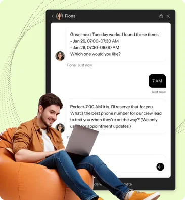 7. Follow-ups and post-booking support 7. Follow-ups and post-booking support