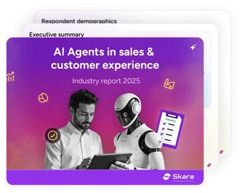 AI Agents in sales & customer experience industry report 2025 AI Agents in sales & customer experience industry report 2025