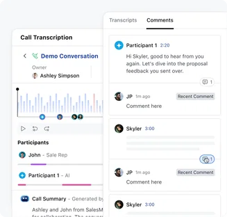 Align your team with conversation context Align your team with conversation context