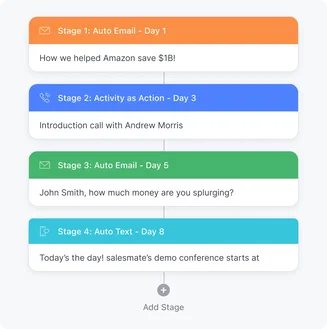 Automate follow-ups to save more time to sell Automate follow-ups to save more time to sell