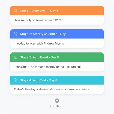 Automate follow-ups to save more time to sell Automate follow-ups to save more time to sell