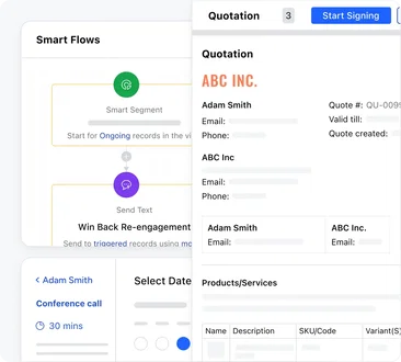 Automate repetitive work with Smartflows Automate repetitive work with Smartflows