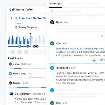 From sales call to claim - Let AI assist From sales call to claim - Let AI assist