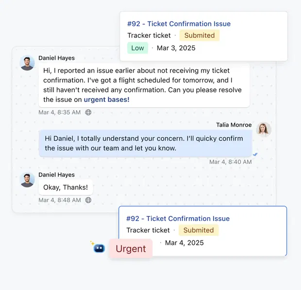 Automated ticket handling