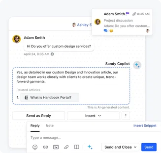 Boost efficiency with AI-Powered support Boost efficiency with AI-Powered support