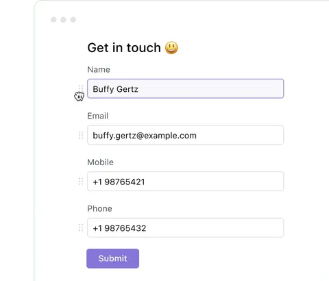 Bring new leads in Salesmate with Forms