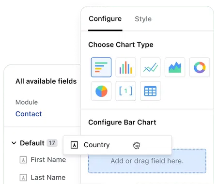 Build customized reports