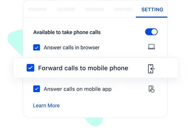 Forward & transfer calls seamlessly