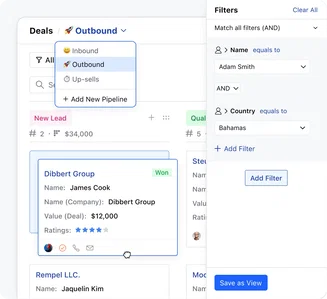 Chill, Managing leads and deals is easy. Chill, Managing leads and deals is easy.