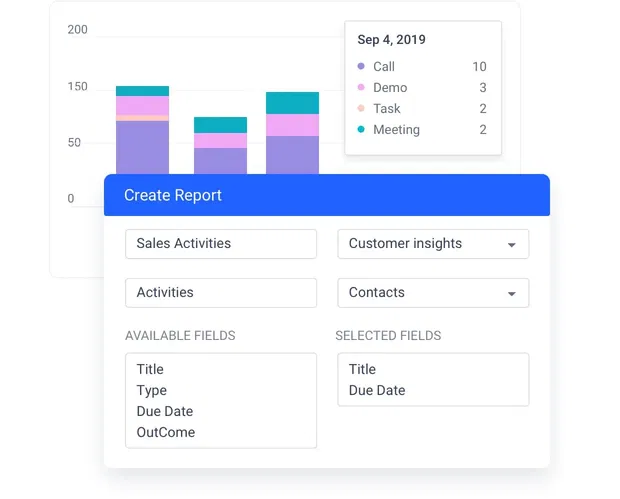 Create custom reports