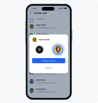 Don’t make your customers wait for long; transfer calls easily Don’t make your customers wait for long; transfer calls easily