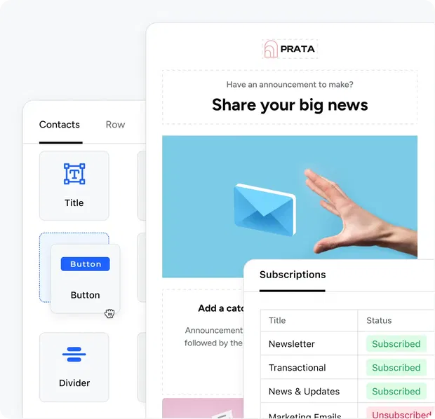 Drive highly personalized email campaigns Drive highly personalized email campaigns