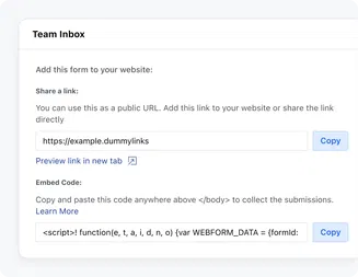 Easily share and embed on your website Easily share and embed on your website