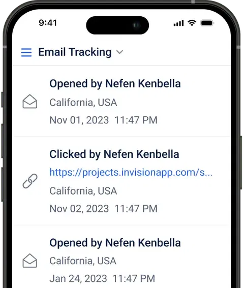 Email Tracking