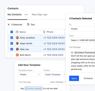Engage leads with real-time messaging Engage leads with real-time messaging