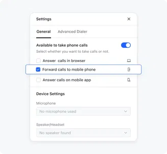 Forward & transfer calls seamlessly Forward & transfer calls seamlessly