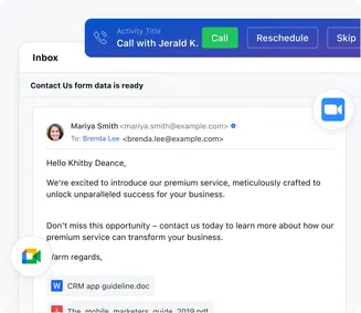 Close faster with built-in tools Close faster with built-in tools