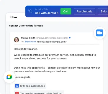 Close faster with built-in tools Close faster with built-in tools