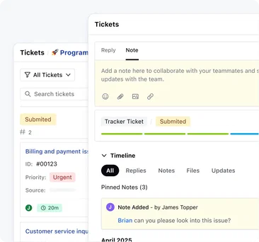 Centralized ticket management for seamless operations Centralized ticket management for seamless operations