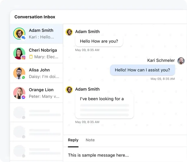 Be where your customers are, without the chaos. Be where your customers are, without the chaos.