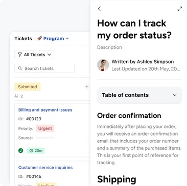 Empower customers with self-service and AI assistance Empower customers with self-service and AI assistance