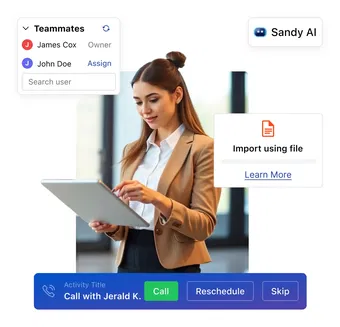 AI-powered CRM for high-growth SaaS teams AI-powered CRM for high-growth SaaS teams