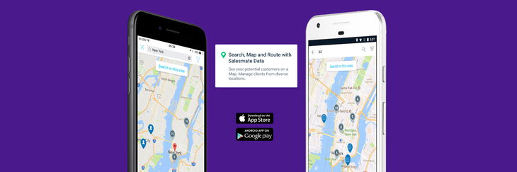 Explore the power of Geolocation with Salesmate mobile app