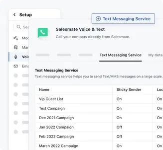 Get highest open rates with built-in text messaging Get highest open rates with built-in text messaging