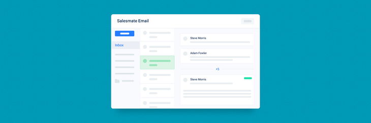 Get your emails organized with email threading in Salesmate CRM