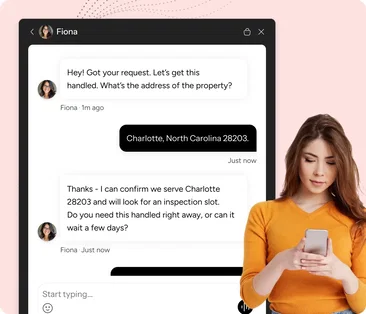 1. Instant text replies that keep homeowners engaged 1. Instant text replies that keep homeowners engaged