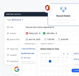 Schedule meetings without the email ping-pong Schedule meetings without the email ping-pong