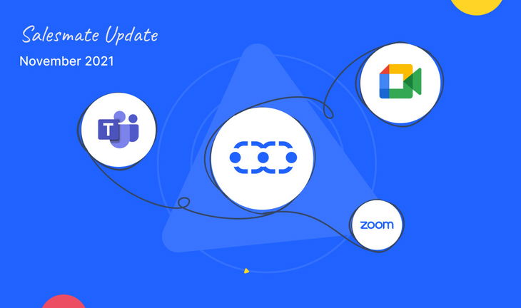 Announcing the native CRM integrations with Google Meet and Microsoft Teams