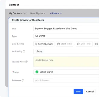 Perform bulk activities to save time Perform bulk activities to save time