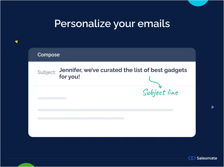 personalize your email