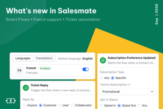September product updates 2026: Smarter automation and a more global Salesmate September product updates 2026: Smarter automation and a more global Salesmate