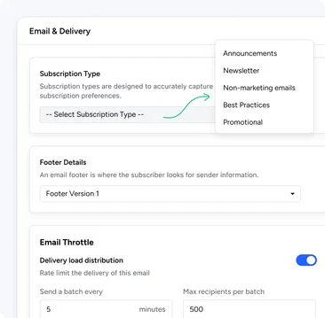 Respect customer preferences and stay compliant Respect customer preferences and stay compliant