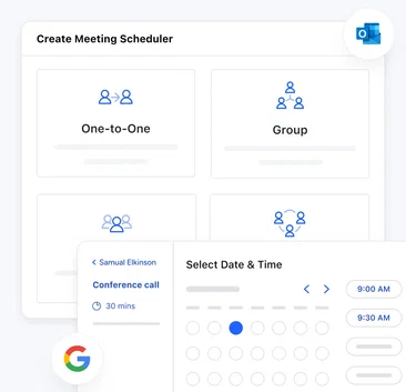 Schedule meeting without the back-and-forth Schedule meeting without the back-and-forth