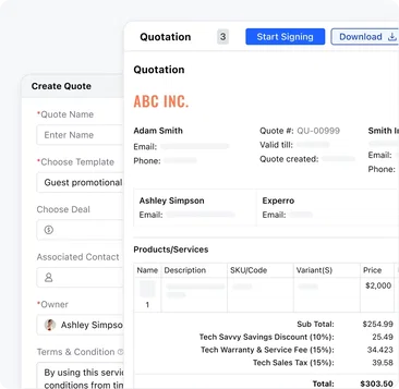 Send quotes without manual formatting Send quotes without manual formatting