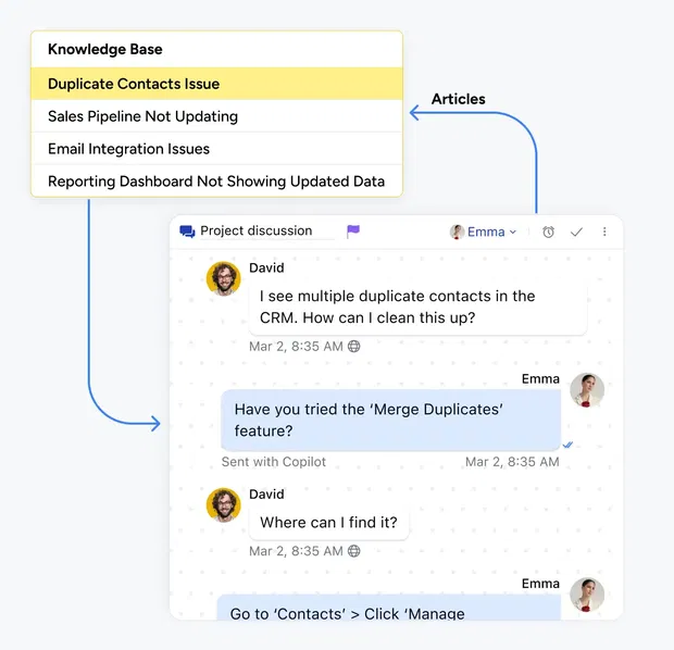 Knowledge base lookup