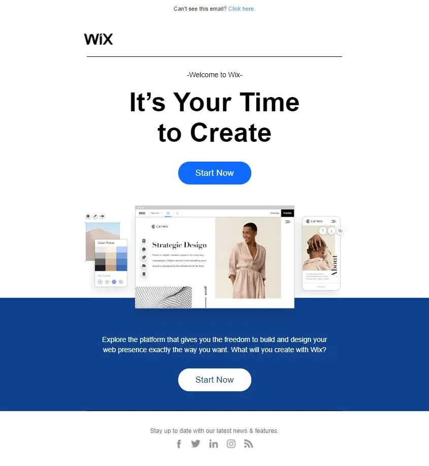 Example of Wix