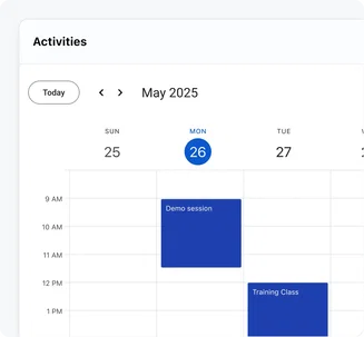 Stay ahead of your schedule Stay ahead of your schedule