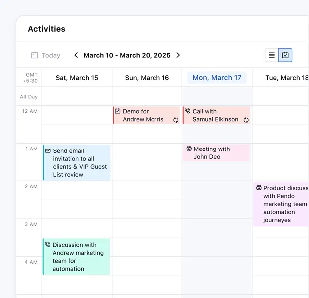 Stay organized and manage your schedule effectively