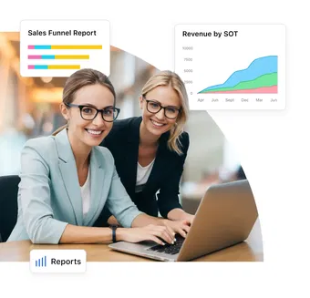 Take reporting to the next level with a powerful sales reporting software Take reporting to the next level with a powerful sales reporting software