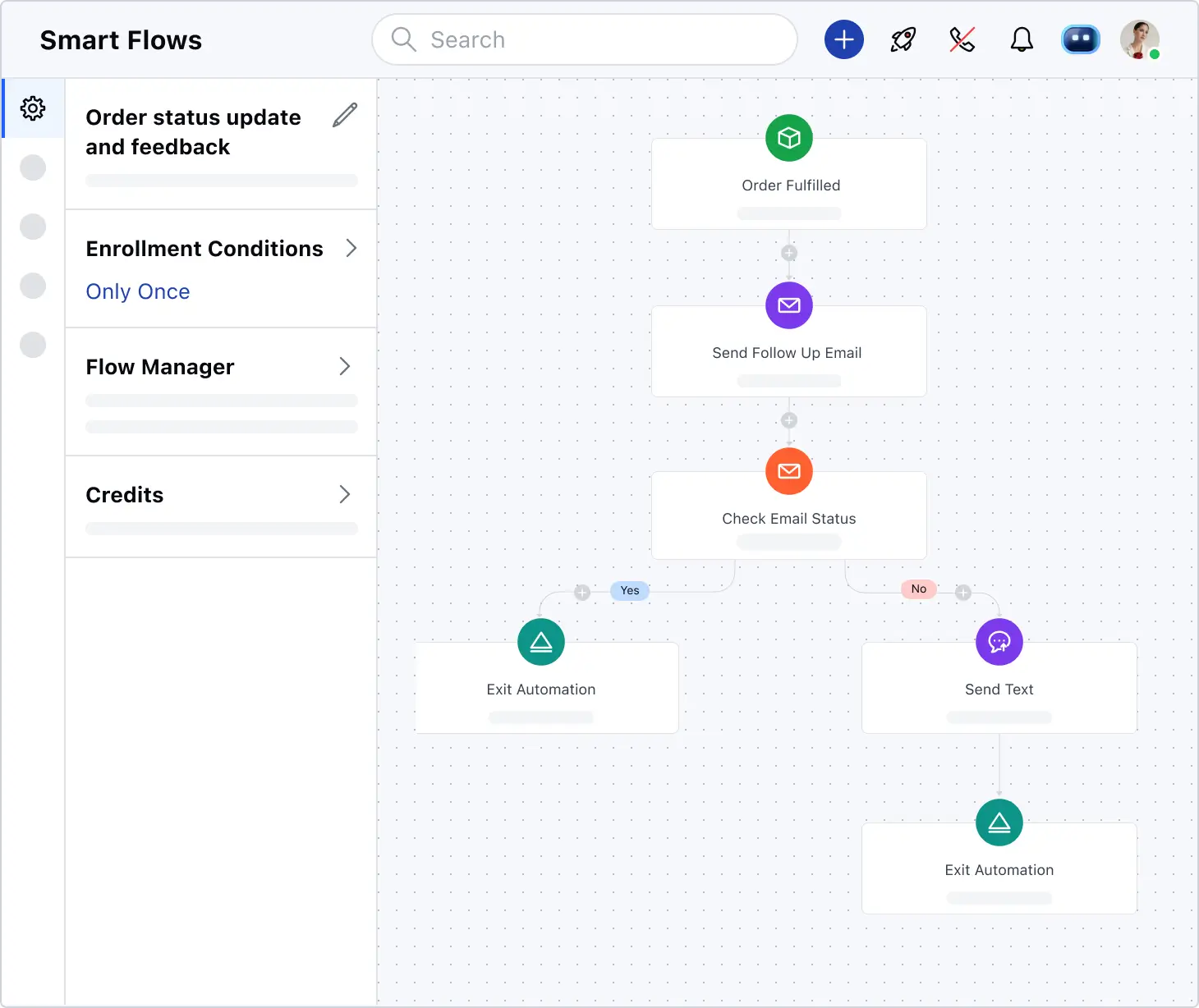 Salesmate dashboard