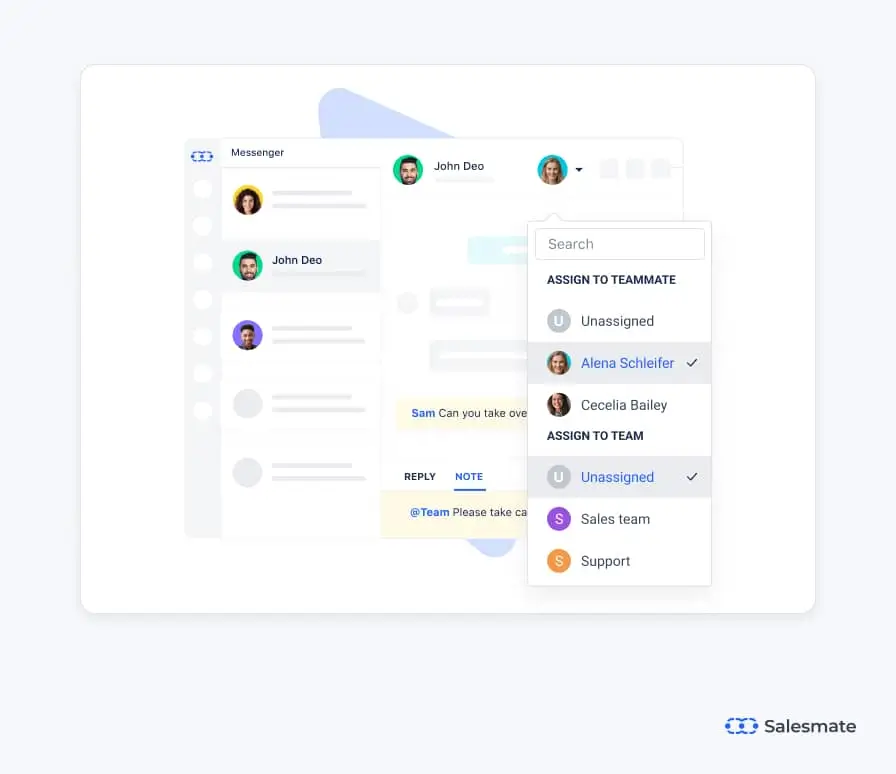 Salesmate - Get everyone on the same page 